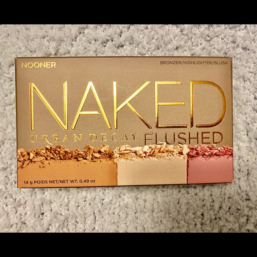 Urban Decay Naked Flushed - Naked Blush, Bronzer & Highlighter Contour Palette
